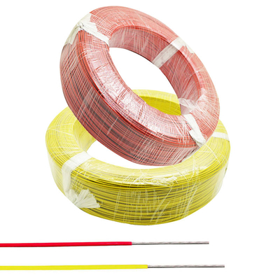 qualità  Flexible PFA Insulated Wires 28 Gauge Stranded Wire Temperature Resistant Fabbrica