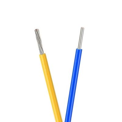 Filo isolato in PFA con ampio intervallo di temperature (-60~+250℃) e resistenza chimica per applicazioni a basso attrito