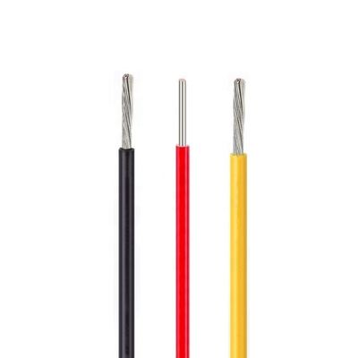 12 calibri di filo isolante PFA placcato in argento con 36awg ~ 3 / 0awg Range e 10 colori di base