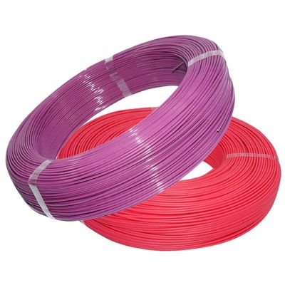 12 calibri di filo isolante PFA placcato in argento con 36awg ~ 3 / 0awg Range e 10 colori di base