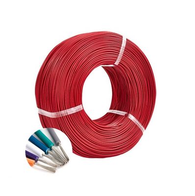 Resistenza al calore 600V Filtro isolato PFA con conduttore strato placcato in argento in 16 18 26 Gauge