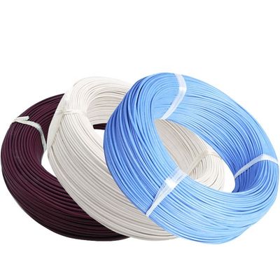 Filo riscaldante PFA in rame argentato a 19 fili con tensione nominale AC600V e diverse dimensioni AWG