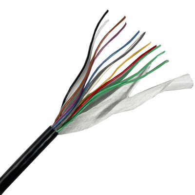 6 Cores High Temperature Tefzel Shielded Cable with ETFE Insulation for Industrial Applications