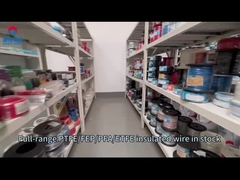 Cavo per strumentazione isolato in PTFE in rame placcato argento per alte temperature